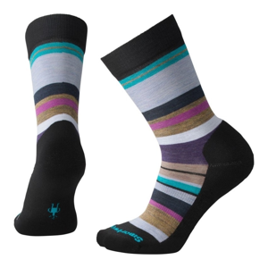Dámské ponožky Smartwool Women's Saturnsphere Velikost ponožek: 34-37 / Barva: černá/modrá