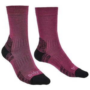 Dámské ponožky Bridgedale Hike LW MP Boot Velikost ponožek: 38-40 / Barva: fialová