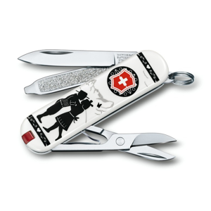 Kapesní nůž Victorinox Classic LE Alps Love Barva: bílá/černá