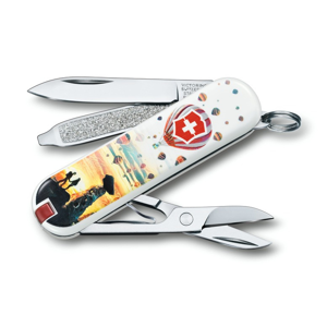 Kapesní nůž Victorinox Classic LE Cappadocia Barva: bílá/oranžová