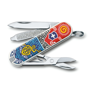 Kapesní nůž Victorinox Classic LE New Zealand Barva: modrá/červená