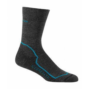 Dámské ponožky Icebreaker Wmns Hike+ Light Crew Velikost ponožek: 35-37 / Barva: šedá