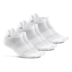 Ponožky Craft Shaftless 3-Pack Velikost ponožek: 34-36 / Barva: bílá