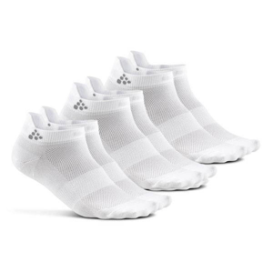 Ponožky Craft Shaftless 3-Pack Velikost ponožek: 40-42 / Barva: bílá