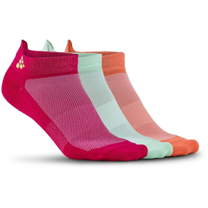 Ponožky Craft Shaftless 3-Pack Velikost ponožek: 43-45 / Barva: růžová