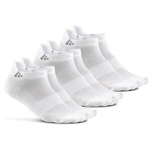 Ponožky Craft Shaftless 3-Pack Velikost ponožek: 46-48 / Barva: bílá