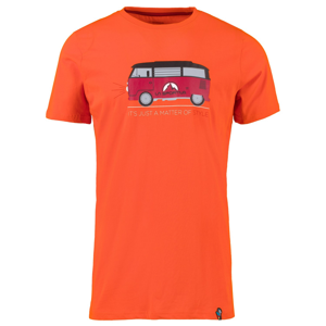 Pánské triko La Sportiva Van T-Shirt M (2019) Velikost: XL / Barva: oranžová