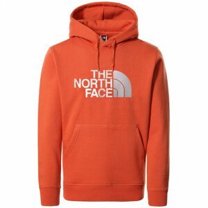 Pánská mikina The North Face Drew Peak Pullover Hoodie Velikost: XXL / Barva: oranžová/šedá
