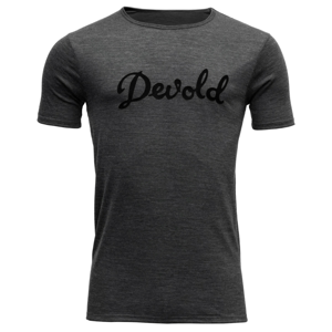 Pánské triko Devold Myrull Man Tee Velikost: L / Barva: tmavě šedá