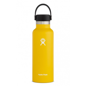 Láhev Hydro Flask Standard Mouth 18 oz (532 ml) Barva: žlutá/černá