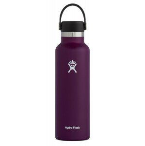 Láhev Hydro Flask Standard Mouth 21 oz Barva: fialová/černá