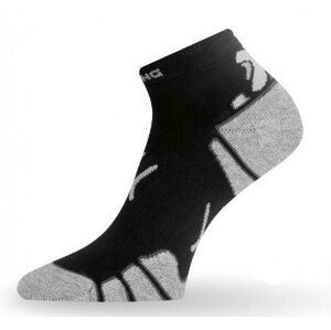 Ponožky Lasting RUN Velikost ponožek: 34-37 (S) / Barva: černá