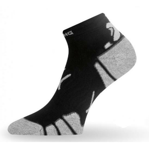 Ponožky Lasting RUN Velikost ponožek: 38-41 (M) / Barva: černá
