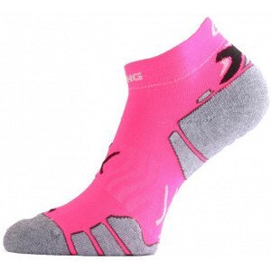 Ponožky Lasting RUN Velikost ponožek: 38-41 / Barva: růžová