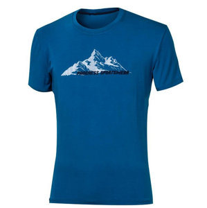 Pánské triko Progress OS Pioneer "Mountain" 24FJ Velikost: L / Barva: modrá