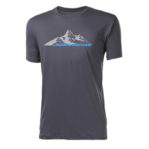 Pánské triko Progress OS Pioneer "Mountain" 24FJ Velikost: XL / Barva: šedá