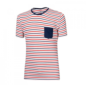 Pánské triko Progress OS Pandur 24GA Velikost: L / Barva: modrá/bíla/červená