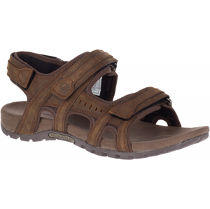 Pánské sandály Merrell Sandspur Lee Backstrap Velikost bot (EU): 45 (UK 11) / Barva: hnědá