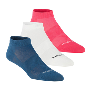 Dámské ponožky Kari Traa Tafis Sock 3pk Velikost ponožek: 36-38 / Barva: modrá/růžová
