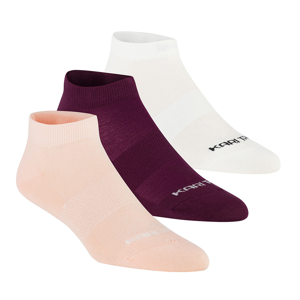 Dámské ponožky Kari Traa Tafis Sock 3pk Velikost ponožek: 36-38 / Barva: tmavě fialová/růžová