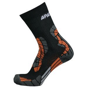Ponožky Apasox Castor Velikost ponožek: 35-38 / Barva: černá