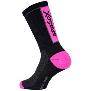 Ponožky Apasox Kabru Velikost ponožek: 43-47 / Barva: růžová