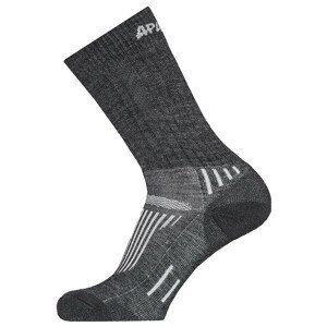 Ponožky Apasox Kazbek Velikost ponožek: 35-38 / Barva: šedá