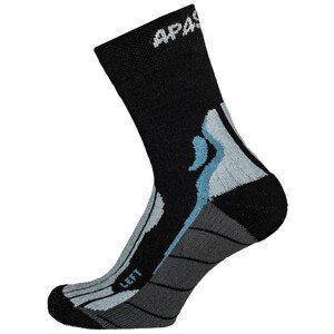 Ponožky Apasox Kibo Velikost ponožek: 35-38 / Barva: černá
