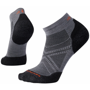 Ponožky Smartwool PhD Run Light Elite Low Cut Velikost ponožek: 42-45 / Barva: černá/šedá