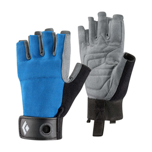 Sportovní rukavice Black Diamond Crag Half-finger Velikost: S / Barva: modrá