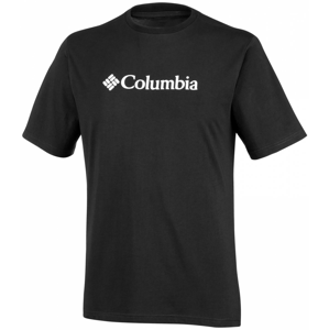Pánské triko Columbia CSC Basic Logo Tee Velikost: M / Barva: černá