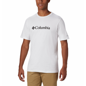 Pánské triko Columbia CSC Basic Logo Tee (2020) Velikost: XXL / Barva: bílá