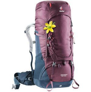 Dámský batoh Deuter Aircontact 50+10 SL (2020) Barva: vínová