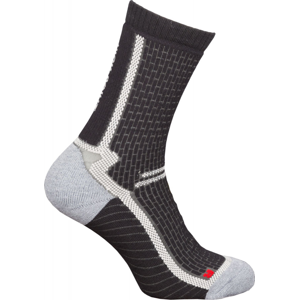 Ponožky High Point Trek 3.0 Socks Velikost ponožek: 35-38 / Barva: černá/šedá