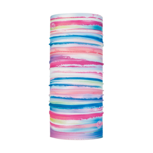 Dětský šátek Buff Coolnet UV+ Junior Barva: bílá/růžová/modrá