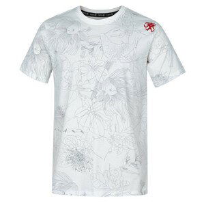 Pánské triko Rafiki Slack Print Velikost: M / Barva: bílá/šedá