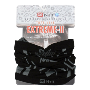 Nákrčník N-Rit Extreme II Obvod hlavy: univerzální cm / Barva: černá/šedá