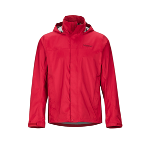 Pánská bunda Marmot PreCip Eco Jacket Velikost: L / Barva: červená