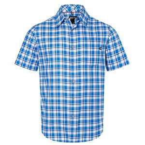 Pánská košile Marmot Syrocco SS Velikost: L / Barva: modrá/bíla