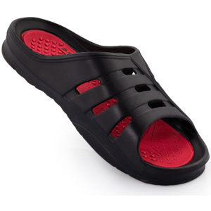 Pánské pantofle Alpine Pro Wil Velikost bot (EU): 43 / Barva: černá/červená
