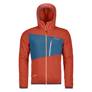 Pánská bunda Ortovox Swisswool Zebru Jacket M Velikost: L / Barva: oranžová