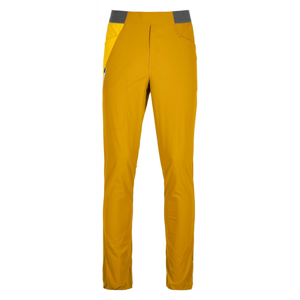 Pánské kalhoty Ortovox Piz Selva Light Pants M Velikost: L / Barva: žlutá