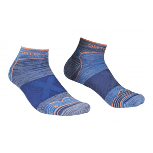 Pánské ponožky Ortovox Alpinist Low Socks M Velikost ponožek: 39-41 / Barva: šedá/modrá