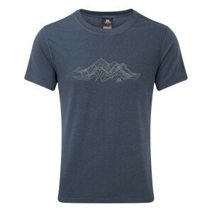 Pánské triko Mountain Equipment Groundup Mountain Tee Velikost: L / Barva: modrá