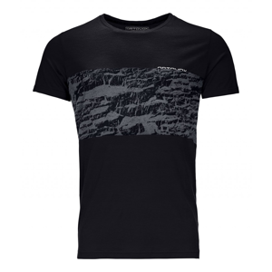 Pánské funkční triko Ortovox 120 Tec T-Shirt Velikost: XL / Barva: černá