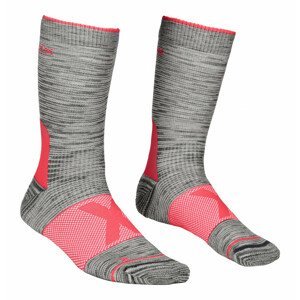 Dámské ponožky Ortovox W's Alpinist Mid Socks Velikost ponožek: 35-38 / Barva: šedá