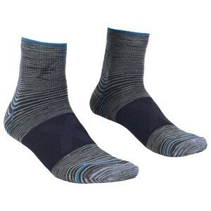 Ponožky Ortovox Alpinist Quarter Socks Velikost ponožek: 39-41 / Barva: šedá