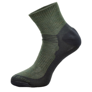 Ponožky Zulu Merino Men lite Velikost ponožek: 43-47 / Barva: zelená