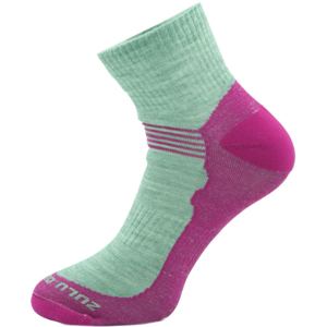 Ponožky Zulu Merino Women lite Velikost ponožek: 35-38 / Barva: růžová