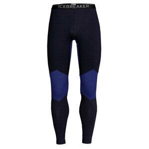 Pánské spodky Icebreaker Mens 260 Zone Leggings Velikost: L / Barva: černá/modrá